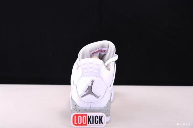 1st Kicks 4 Jordan (2021) Oreo White CT8527-100 Retro 0801